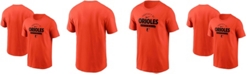 Nike Men's Orange Baltimore Orioles Primetime Property Of Practice T-shirt